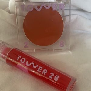 Tower 28 Lip/Cheek blush and Jelly Lip Gloss